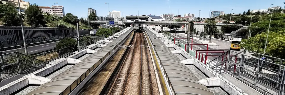 Transportes e ruas no Campolide, Lisboa